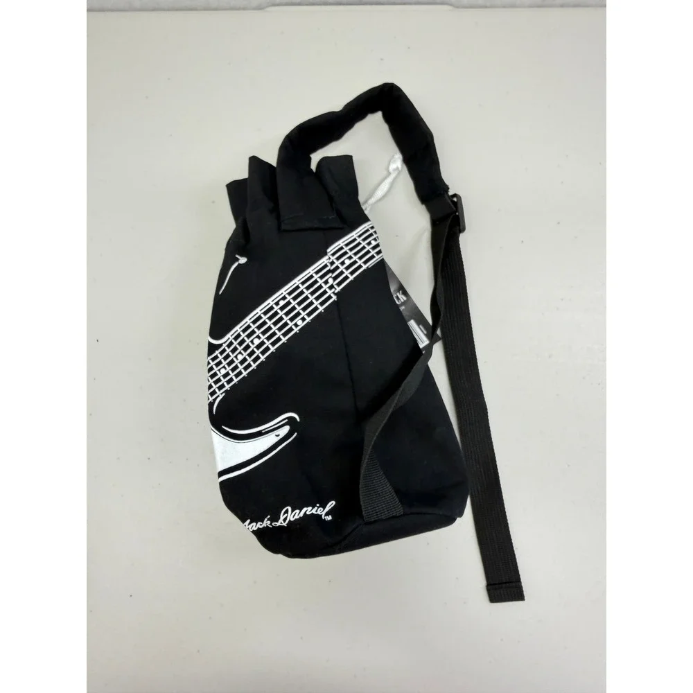 NWT Jack Daniels Music Series 1.75L Sack Bottle Bag Black Guitar 2020/2021 New
